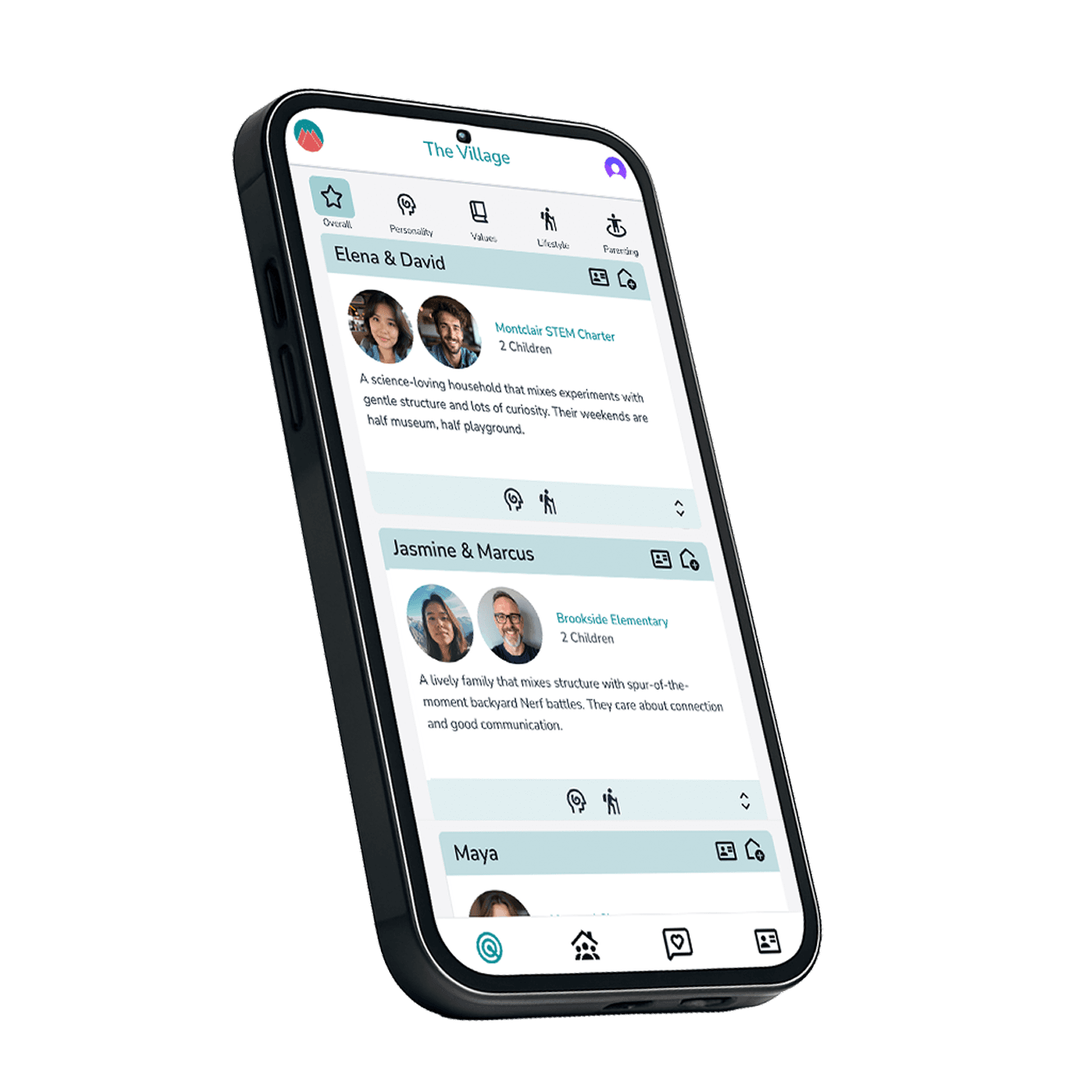 The Village app preview